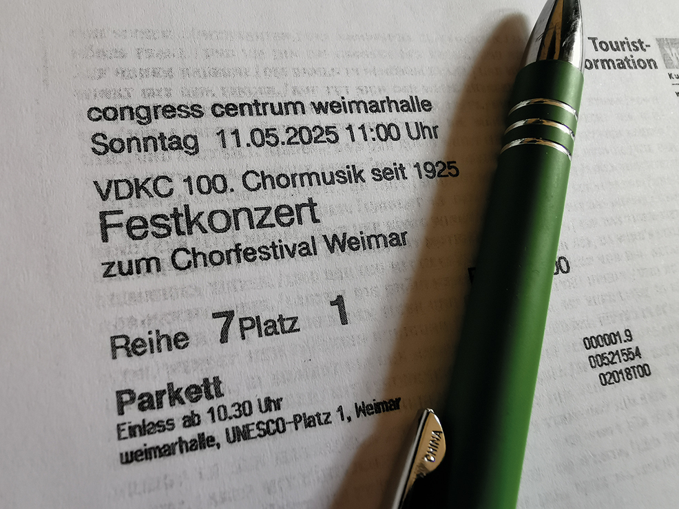 Foto: Ticket Festkonzert (Ralf Schöne)