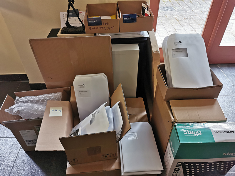 Foto: Das große Packen beginnt (Ralf Schöne)